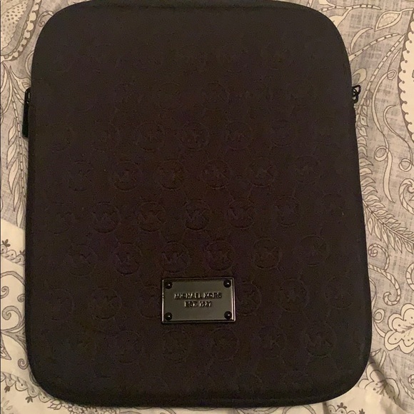 Michael Kors Accessories - Black MK iPad case